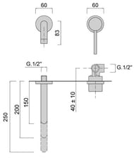    Giulini Futuro F6520-25BO , ,  250 ,  