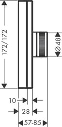  Axor Edge 46741000    , Highflow,  ,  , 