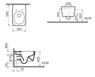   Vitra Metropole 360560360  ,. .,. . 7672B003-0075