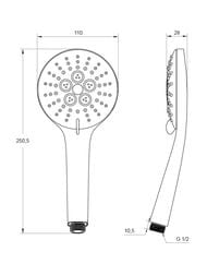   IDDIS Optima Home 0703F00i18 3 ,  ABS-, d - 110, 