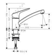  Hansgrohe Logis M31   120    71830000