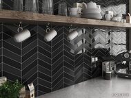   EQUIPE CHEVRON WALL Black Right (52186)  (..)