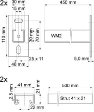   Walraven BIS RapidRail Clim ISO 450, .6901745