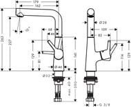  Hansgrohe Talis S 72105000  , ,   , 