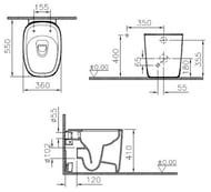   Vitra Plural  ,  ,  . 7815B401-0075