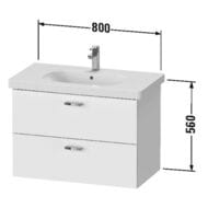    Duravit XBase 800560458 , 2 ,   XB619004949