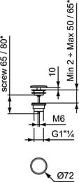   IPALYSS Ideal Standard  pomegranate E2114V6