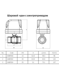   ARROWHEAD (PN40, DN 1/2")   