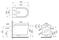   BelBagno Ancona 545365380 ,  ,  BB1224CHR-SM+BB2011SC