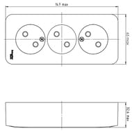  Systeme Electric BLANCA  3-   .., 16 250,  BLNRA000315