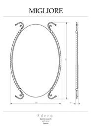 Migliore Edera  h96x65   ML.EDR-60.333.DO