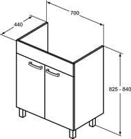    Ideal Standard TEMPO (700825440) ,  E0536OS