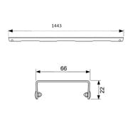    TECEdrainline  "quadratum" 1500,    601550