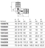   Uponor Q&E PPSU 90 25-25 1008681