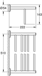  Grohe BauCosmopolitan 40462001 