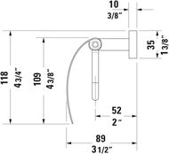 DURAVIT Karree     , :  0099551000