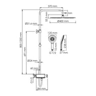   WasserKRAFT A113.117.101.CH Thermo -, / , 