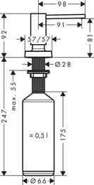 Hansgrohe     500  40468800