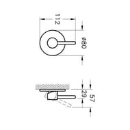  Vitra Stop valves A41457EXP ,  ,  .  , 