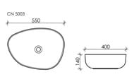   Ceramicanova Element 550400140  ,  .  .,  CN5003