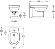   KERAMA MARAZZI POMPEI (370605410),   ., PO.bidet.01