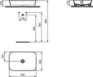  IPALYSS Ideal Standard (550380125) ,  ,  slate grey E2076V5