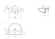  Cersanit ERICA (540445205) ,  S-UM-ERI55/1-w