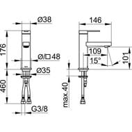    Keuco IXMO FLAT 101 , ,  ./.,  . 59502373100