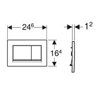 GEBERIT Sigma30  ,  ,  /    115.883.KN.1