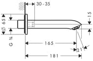 Hansgrohe    Metris 165  31494000