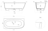   Salini Sofia Corner L 102515GRH 1700850590 , S-Sense  RAL 1/2