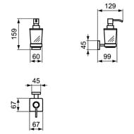     Ideal Standard IOM Square  , ,  E2252AA