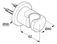    KLUDI NOVA FONTE Puristic ,   2055239-15