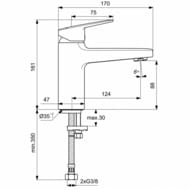 Ideal Standard CERAPLAN    BD222AA   