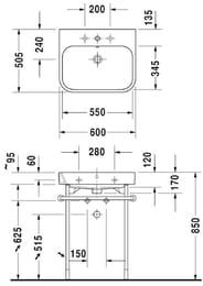  Duravit Happy D.2 600505170 1   ,  2318600000