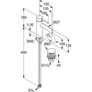  KLUDI BOZZ   ,  100, / PUSH-OPEN,  .38288N076