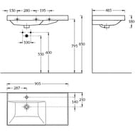  La Fenice Cubo/Elba 90  (900480180), , CU.NN.90L