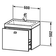  c  Duravit Brioso (600480502) , 1 .  .,   BR4600O1022