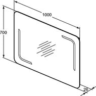  Ideal Standard MIRROR&LIGHT (1000700)  , , ,  T3352BH