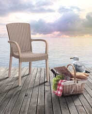  B:RATTAN Crete Chair (63x58x92,4) 