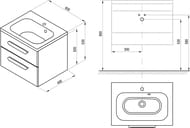    RAVAK SDU 600 Chrome II (600490500) 2 , / X000000919