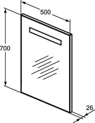  Ideal Standard MIRROR&LIGHT (500700)  ,  T3339BH