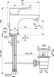   31 Ideal Standard ALPHA  , /,   BD004AA