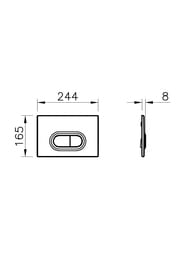 :  Vitra+  Mia Round+    +   9856B003-7200