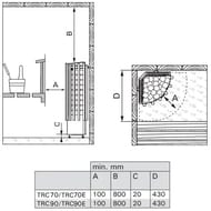   HARVIA Glow Corner TRC90E   HTRCE900400