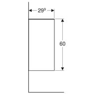   Geberit Smyle Square (360299600)  ,   500.358.00.1