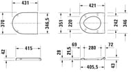    DURAVIT STARCK 3   , ,  . 0063890000