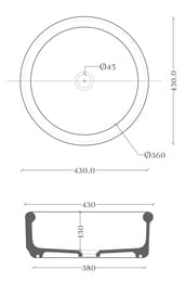   ArtCeram Brera 430430    , BRL001 59 00