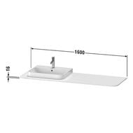  Duravit Happy D.2 Plus 160055016 1  ,   HP031HL2222