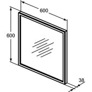  Ideal Standard CONCA (60060038)  LED , ,   T3965BH